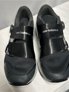 New Balance Kids Black Slip-On Athletic Sneakers